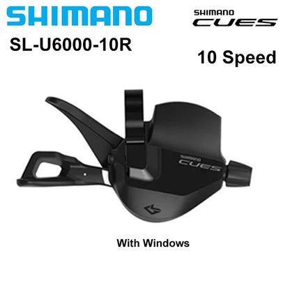 Shimano CUES U6000 1x10 Shifter SL-U6000-10R + RD-U6020-10 Rear Derailleur