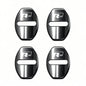 4Pcs Car Door Lock Cover Protective Buckle Sticker for VW Golf MK6