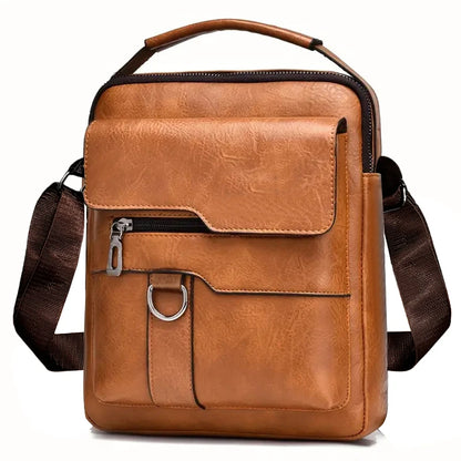 Men's Shoulder Bag Tactical Crossbody Briefcase for Work Laptop