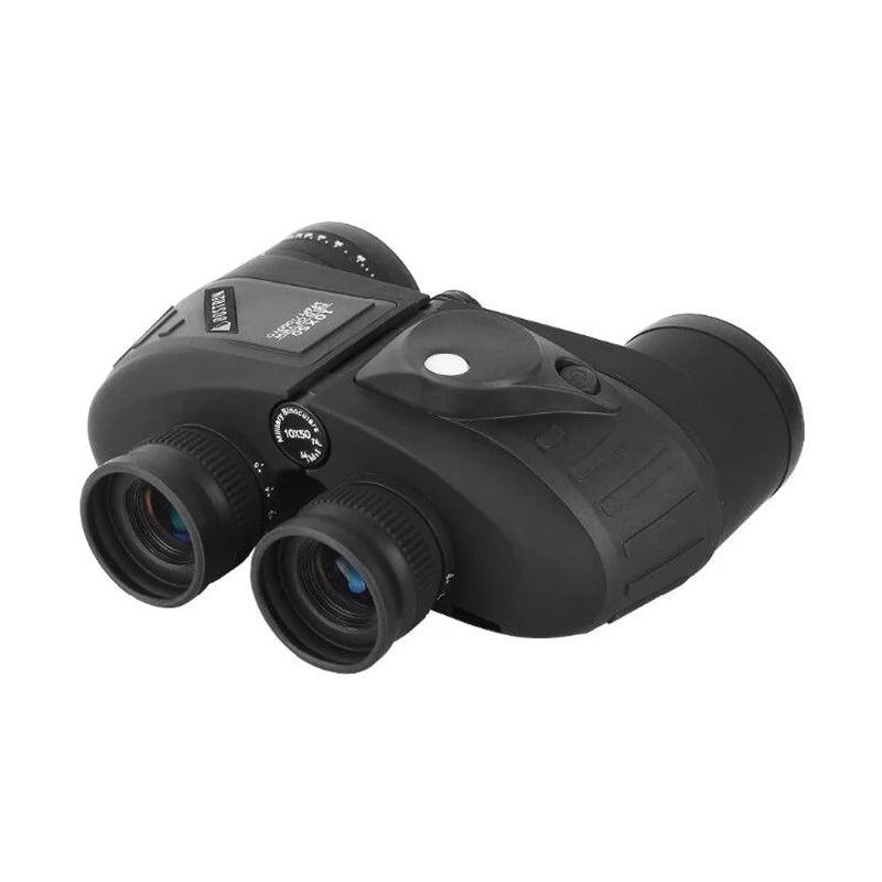 Binoculars 10x50 Marine Military Telescope Adults Waterproof With Rangefinder Compass BAK4 Prism HD Bird Watching For Hunting-EXPROTAS