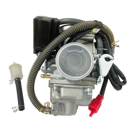 26mm PD26J Carburetor w/ Electric Choke for Honda GY6 125cc 150cc Scooter ATV 4 Stroke
