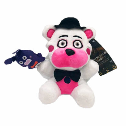 18CM FNAF Freddy Plush Toy Soft Stuffed Bear Game for Kids