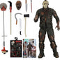 NECA Friday The 13th Figure Toys Freddy Jason Voorhees Blood Action Figure Jason Collectible Model Christmas Halloween Gifts-EXPROTAS