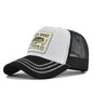 Mesh Fishing Cap Snapback Trucker Hat Breathable Unisex Outdoor