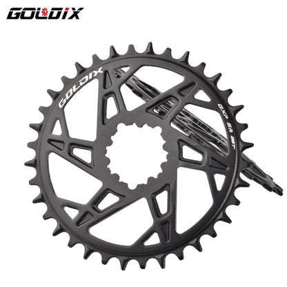 GOLDIX 3-Bolt Chainring Narrow Wide 32T 34T 36T 38T for SRAM Crankset