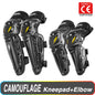 Motorcycle Knee Pad Elbow Protective Combo Knee Protector Equipment Gear Outdoor Sport Motocross Knee Pad Ventilate Four Seasons