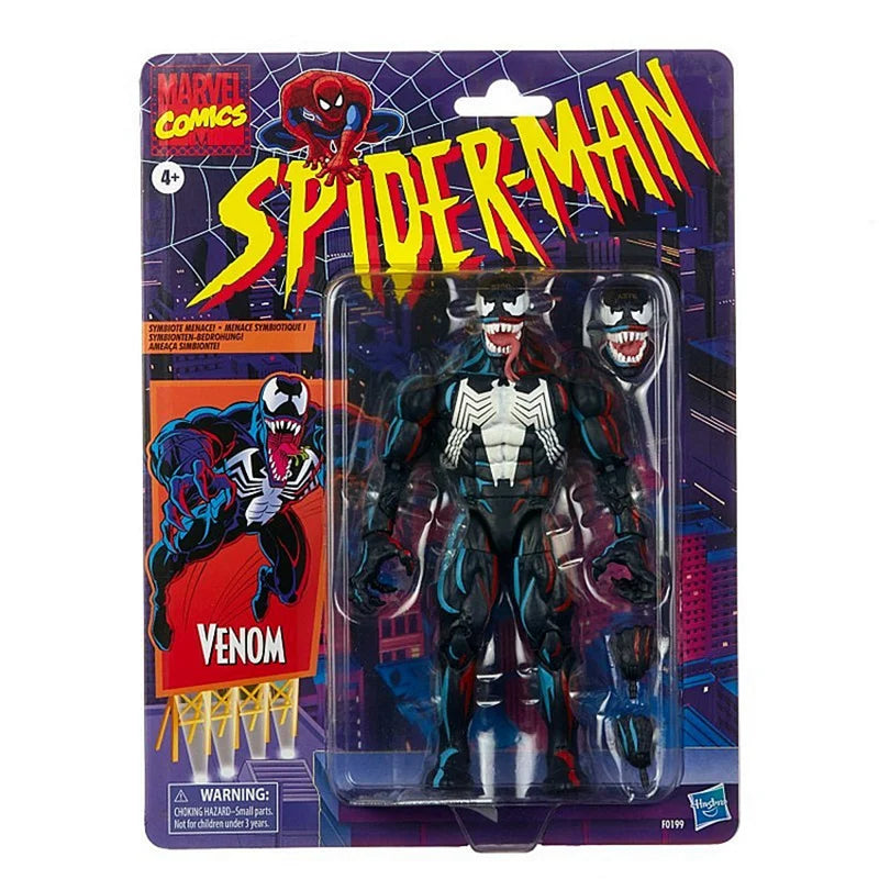 ML Legends Venom Action Figure Model Toy  Spider Man 6 Inch Sdcc Limited Edition Figures Packaging Box Collectible Gift-EXPROTAS