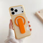 Matte Clear MagSafe Card Holder Case for iPhone 13-17 Pro Max Shockproof