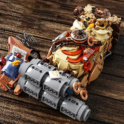 1200+pcs Owl Detective Magic Animal Building Blocks MOC Creative DIY Model Toy Gift