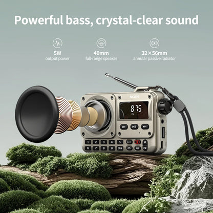 Portable Bluetooth Speaker Mini FM Radio MP3 Player USB TF Card Audio