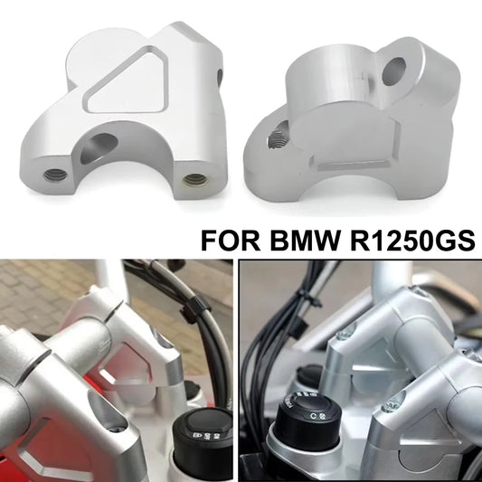 Motorcycle Handlebar Riser 32MM Drag Handle Bar Clamp Extend Adapter For BMW R 1200 GS LC R1200GS Adventure ADV R1250GS S1000XR
