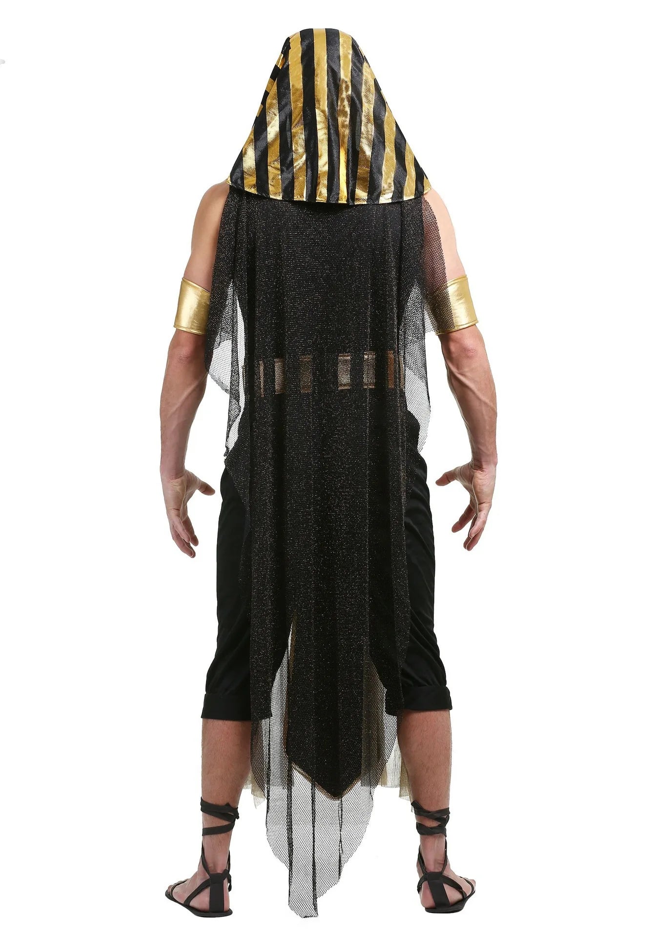Halloween Ancient Egypt Egyptian Pharaoh Costume for Men King Cleopatra Queen Cosplay Carnival Party Medieval Couple Party Dress-EXPROTAS