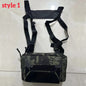 Fishing Vest Bag Men's Camo Fishing Lures Utility Tackle Chest Bags Waist Pack Outdoor Mountaineering Camping Hiking EDC Hunting-EXPROTAS