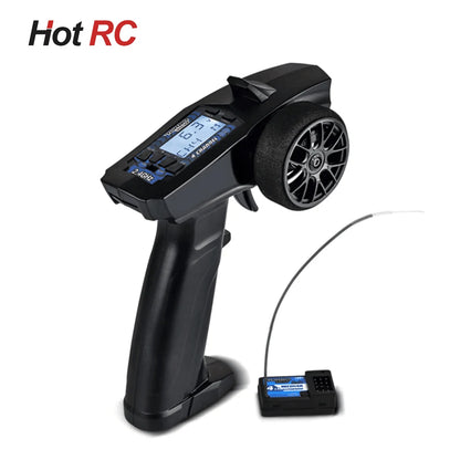 P32 Turbo Racing 91803G-C 2.4G 4CH VT LCD Transmitter with Receiver for RC Car Boat