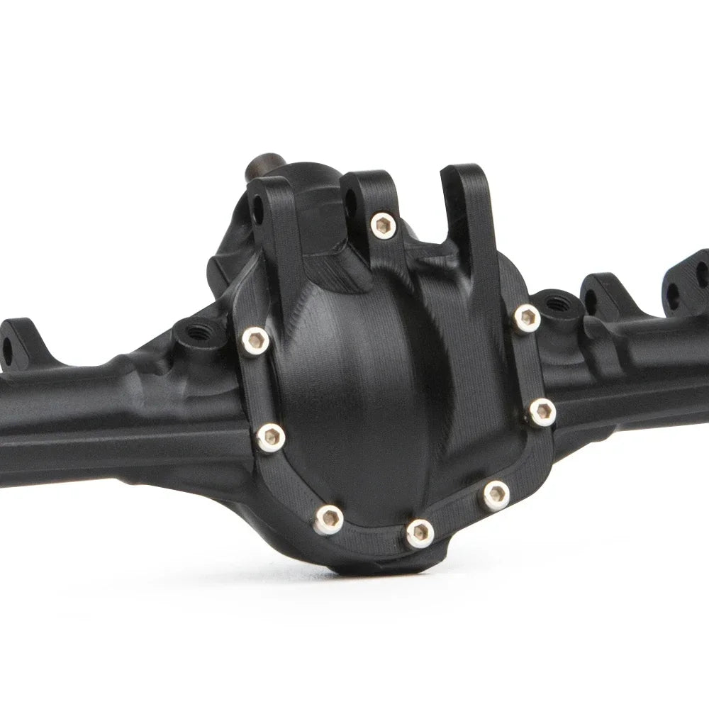 CNC Aluminium Front Rear Axle Bevel Gear SOA Mount 1/10 RC Crawler SCX10 II
