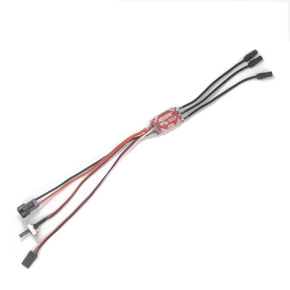 For 1/12 RC Brushless Motor 2600KV 3500KV 45A ESC Waterproof Outrunner Parts