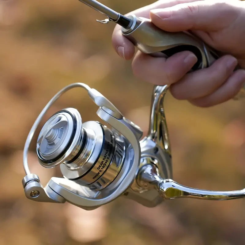 Billings YL 1000-7000 Series Spinning Reel, CNC Metal Spool, 35LB Drag