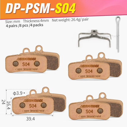 Sintered Metal Brake Pads for Sur-Ron Talaria Shimano ZEE M810 MT420 M9120