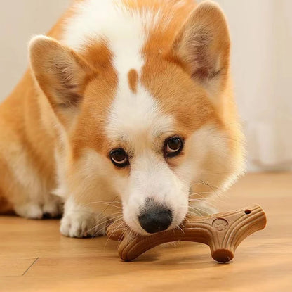 Bite Resistant Dog Chew Toy Bone Shape Molar Teeth Cleaning Stick Durable Pet