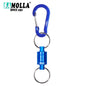 Magnetic Net Release Holder w/ Lanyard Fly Fishing Tool Carabiner Clip