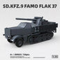 726pcs Building Block Model Military Toy Flak Tank Construction Bricks