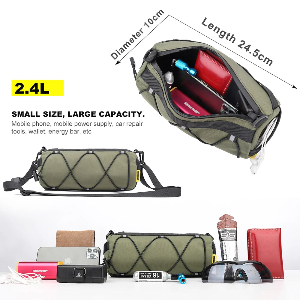 Rhinowalk Motorcycle Saddlebag Side Tool Bag Multifunction Outdoor Luggage