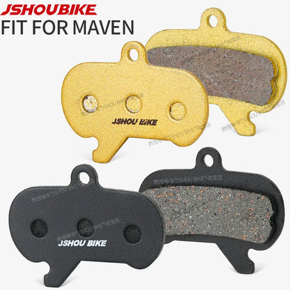 SRAM Maven Ultimate Silver Bronze Base Brake Pads JSHOUBIKE Semi-Metallic