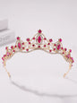 Korean Style Girl Bridal Tiara Hair Accessory for Weddings and Parties