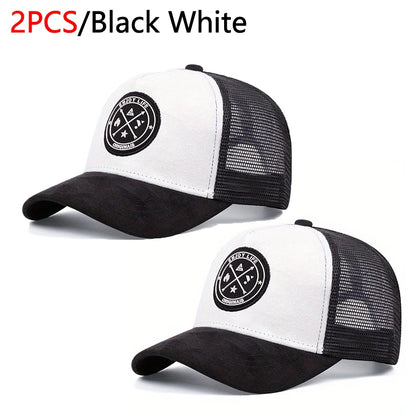 ENJOY LIFE Mesh Baseball Cap, Unisex Snapback, Breathable Street Hip Hop Trucker Hat