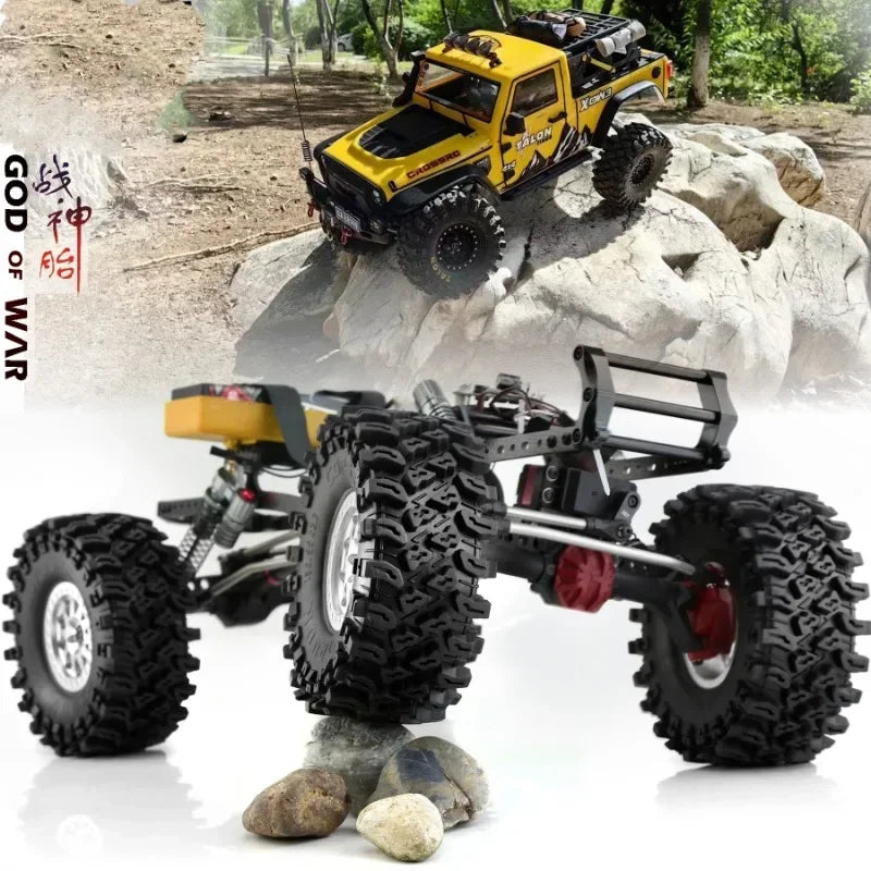 4Pcs 135mm Rubber Tire Wheel for 1/10 RC Crawler Car Axial SCX10 TRX4