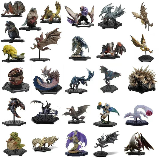 Monster Hunter World Iceborne PVC Figure Nergigante Tigrex Basarios - EXPROTAS