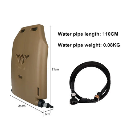 YAKEDA 1.75L Hydration Water Bag with Pipe EVA Vest Insert Kettle Pack