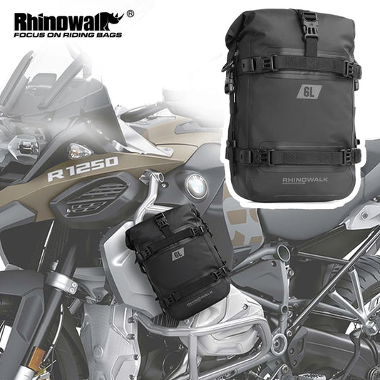 Rhinowalk 6L Waterproof Motorcycle Crash Bar Frame Tool Bag