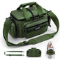 Fishing Tackle Bag Large Capacity Backpack 600D Oxford Waterproof Camping