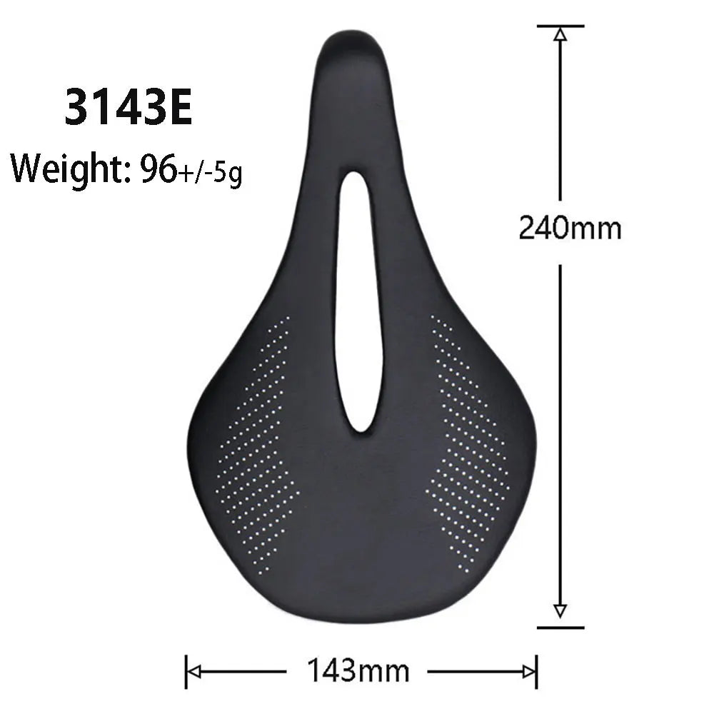 ELITA ONE Carbon Saddle MTB/Road Bike saddle Super Light Leather Carbon Cushions 96g-EXPROTAS