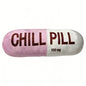 Pet Pill Indestructible Plush Dog Chew Toy with Squeaker for Play