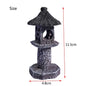 Fish Tank Castle Ornament Ancient Resin Decoration for Aquarium Landscaping