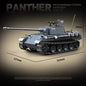 WW2 German Panther G Tank Building Blocks Military Brick Model Toy Set