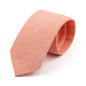 Men Tie Solid Slim Skinny Plain Wedding Party Ties Sage Green Pink Orange