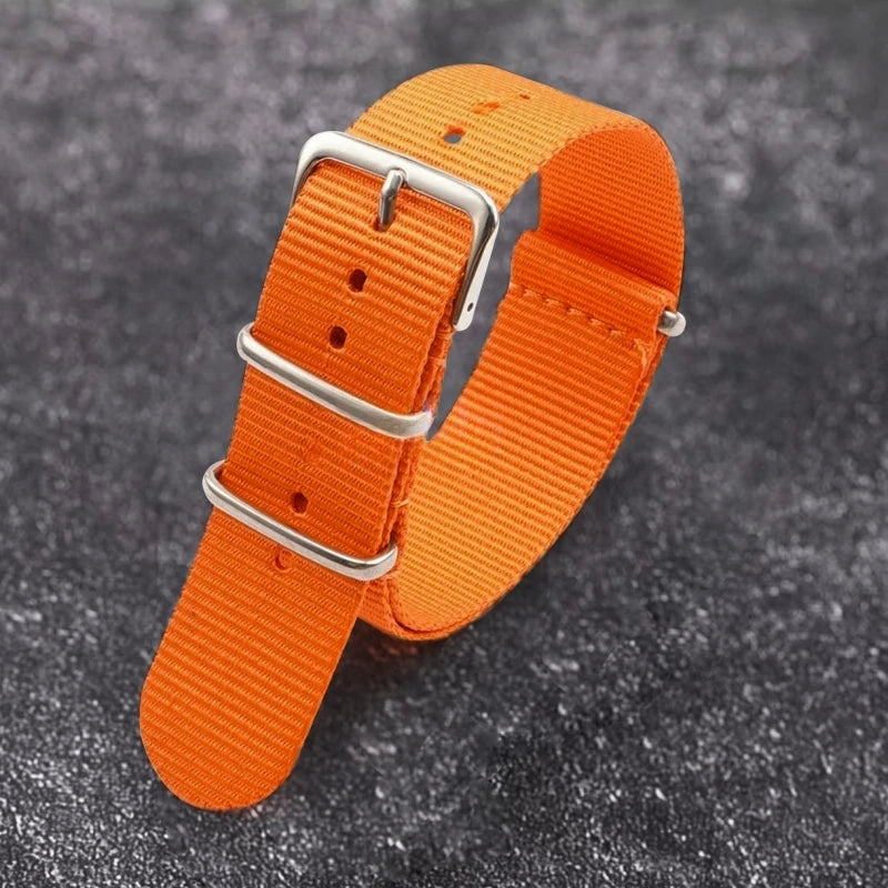 Nato Watch Strap Nylon Band 18mm 20mm 22mm Military Diver Wristwatch