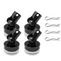 1Set Magnetic Stealth Body Post Mount for 1/10 RC Drift Car TT01 TT02