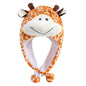 Unisex Funny Bulls Head 3D Animal Decorative Hat Winter Cap for Adults