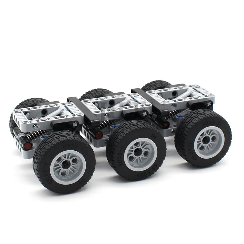 High-tech Car Wheels 119pcs Building Blocks Technic Axles Accessories
