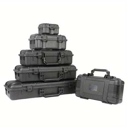 Shockproof Sealed Camera Case Bag Organizer, Photography Storage Box with Sponge Protector