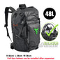 Motocentric Motorcycle Rear Seat Bag Multifunction Waterproof Motorcycle Helmet Backpack Big Capacity Motocross Tail Bag Luggage