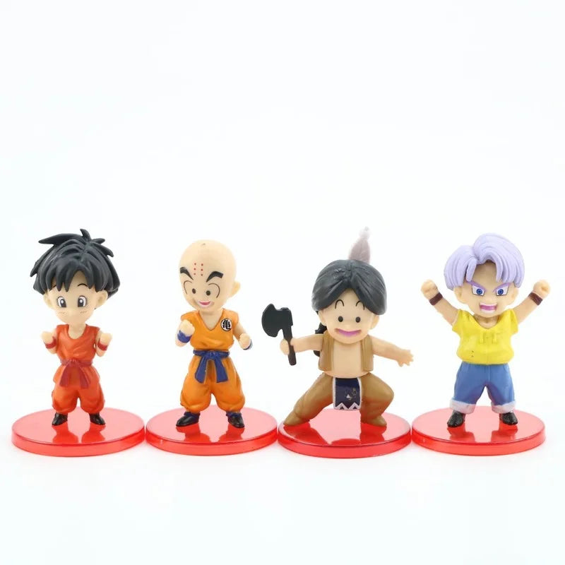 13pcs Mini Anime Figures Set Saiyan Collection Model Toy Gift