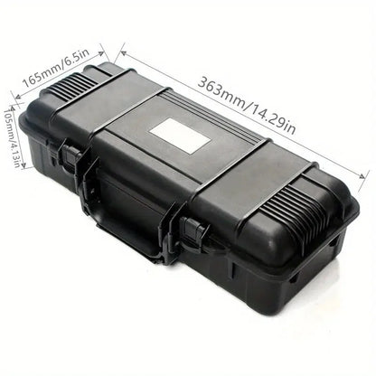 6 Sizes Hard Carry Tool Case Bag Organizer Storage Box,Camera Sealed Shockproof Safety Instrument Toolbox With Sponge