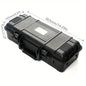 6 Sizes Hard Carry Tool Case Bag Organizer Storage Box,Camera Sealed Shockproof Safety Instrument Toolbox With Sponge
