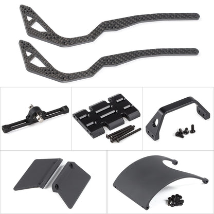 Portal ESC Battery Axle Mount Plate for Capra Carbon Fiber Chassis