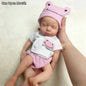 Loulou Doll Baby Full Silicone Reborn Open Mouth Soft Body Girl Toys